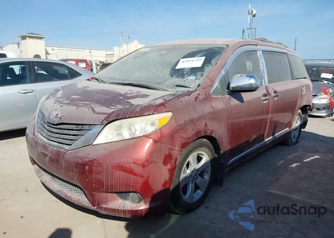 2013 Toyota Sienna Le V6 8 Passenger from USA, damaged, VIN 5TDKK3DC3DS281433